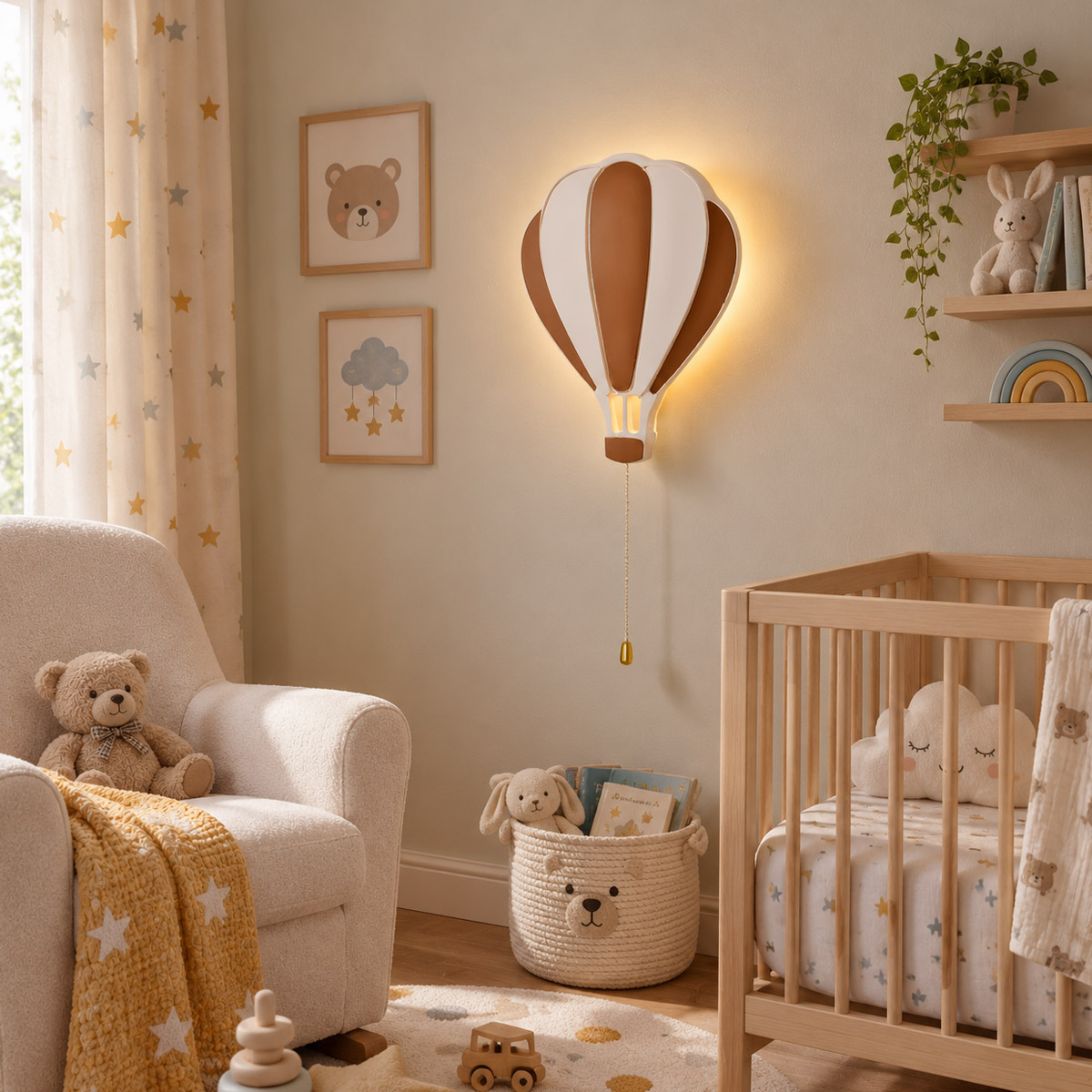 Baby Nursery Wall Lights - Cloud Light - Floating Cloud Wall