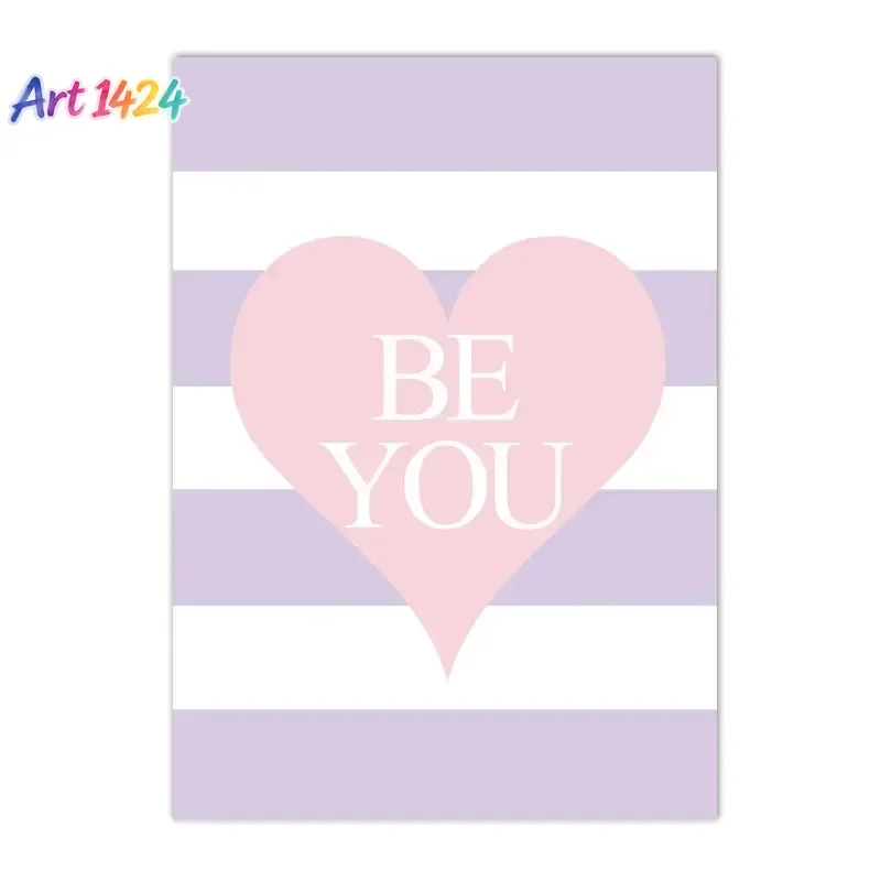 Baby Girl Nursery Quotes - Pink Unicorn Rainbow Love Heart Quotes