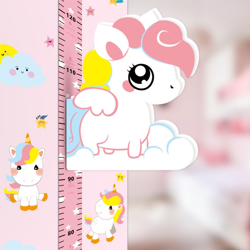 Ruler Giraffe 3d Height Sticke - Baby Girl Nursery Quotes 评论和价格