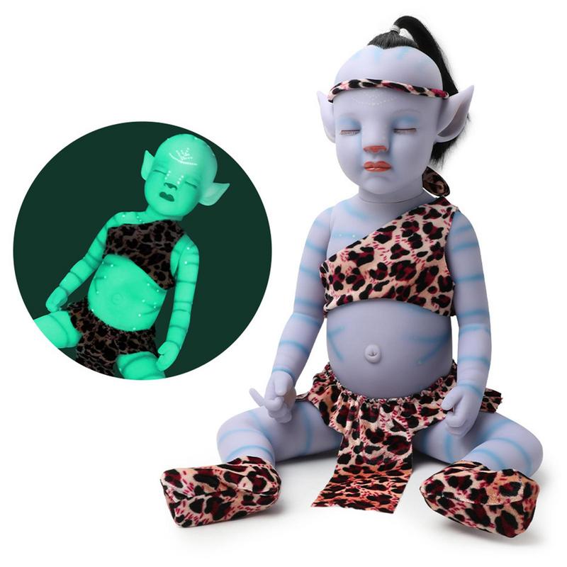 New Luminous Avatar Reborn Dol - Baby Nursery Decor Girl 评论和价格
