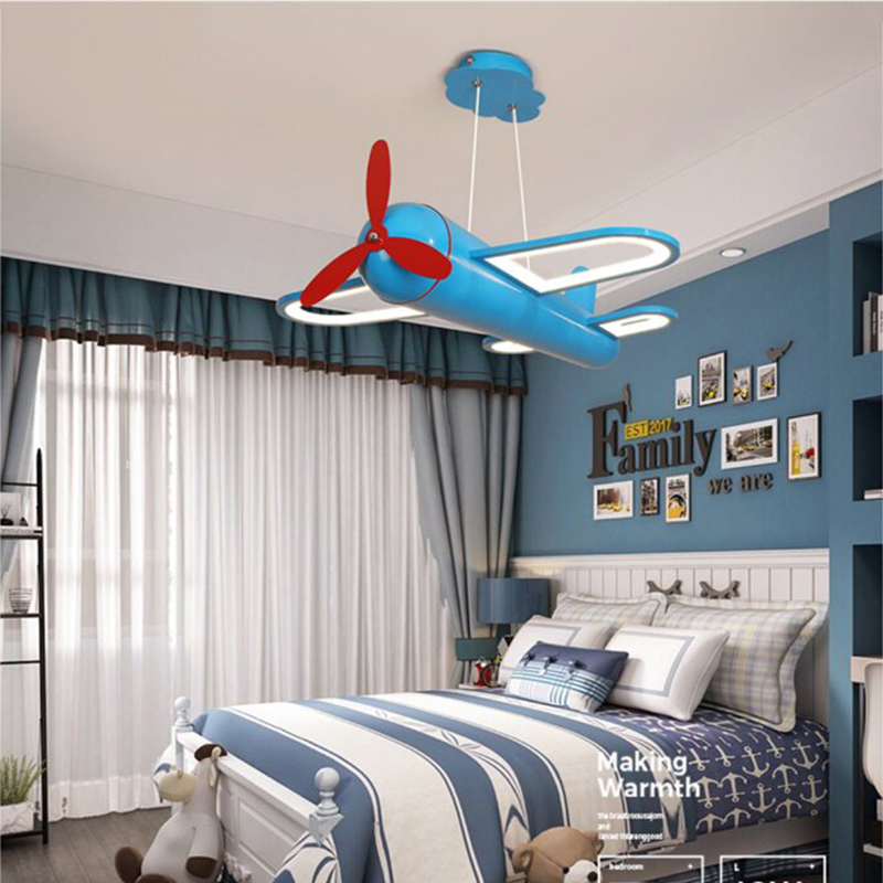 Creative Blue Yellow Airplane  - Baby Nursery Boy 评论和价格
