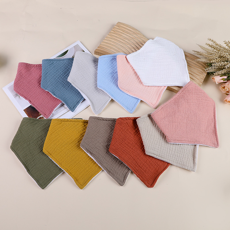 Baby Cotton Bibs Triangle Sali - Baby Nursery Boy 评论和价格