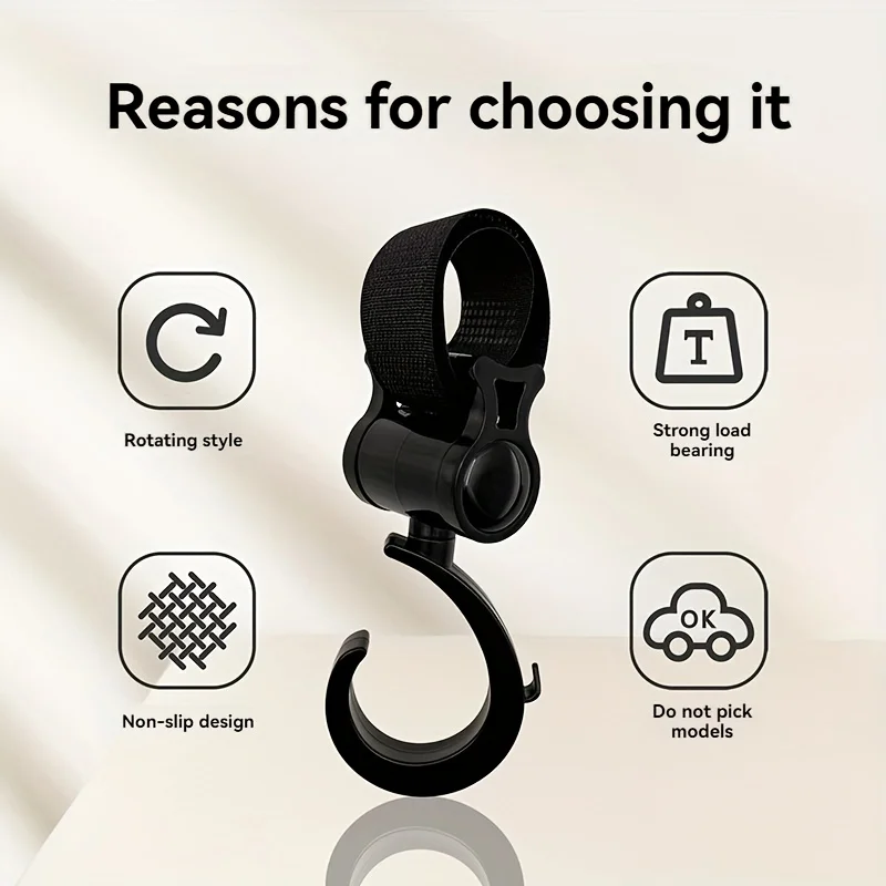 360° Rotate Hook, Baby Strolle - Baby Nursery Trolley 评论和价格