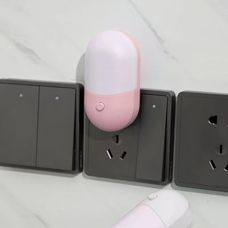 Plug In Mini Night Light Bedro - Baby Nursery Wall Lights 评论和价格