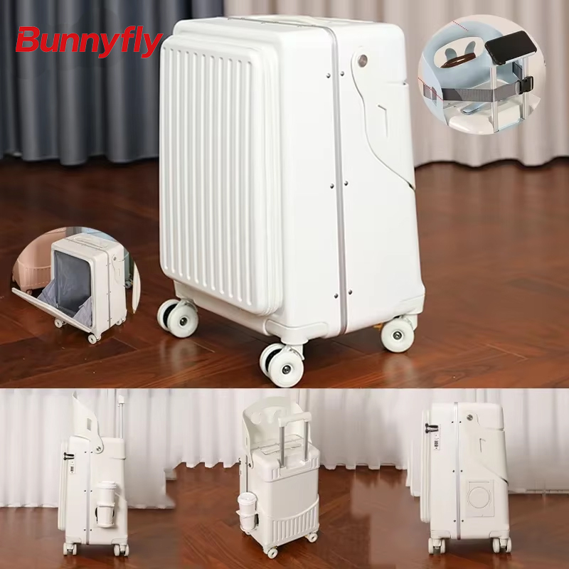 BunnyFly Kid Mom Suitcase with - Baby Nursery Trolley 评论和价格