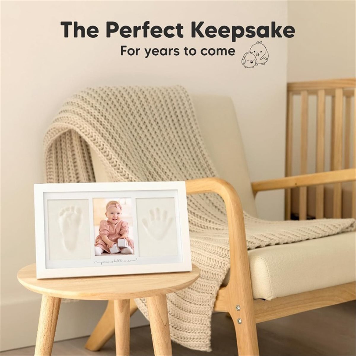Y69A Baby Handprint & Footprin - Baby Nursery Frames 评论和价格